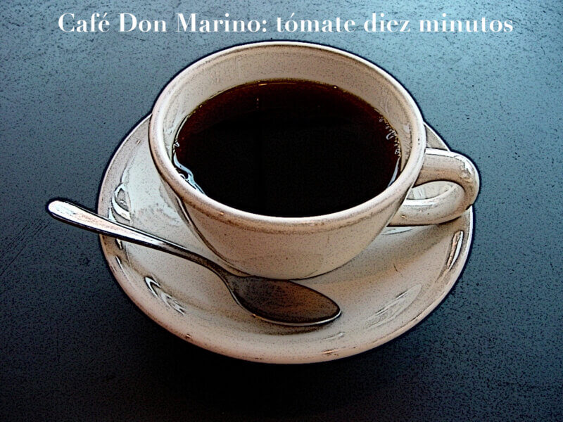 Anuncio del Café Don Marino.