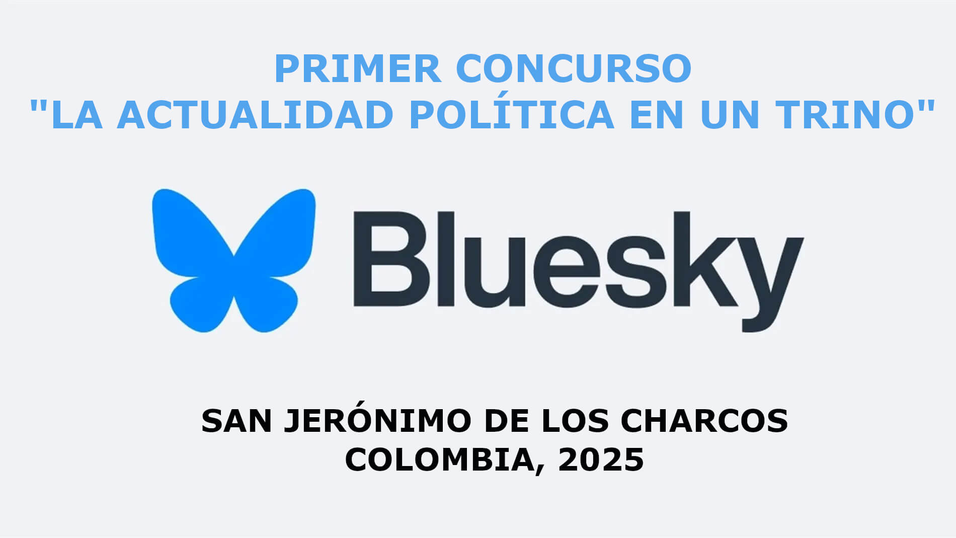 I Concurso de Microrrelato "La actualidad política en un trino"