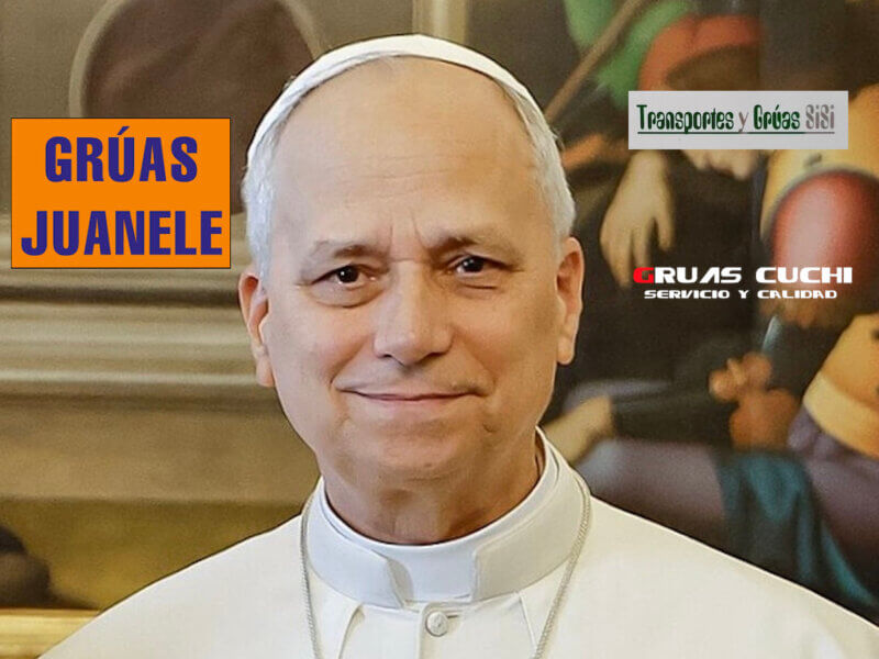 Tres compañías de grúas se disputan el transporte papal.