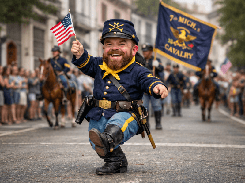 Enano danzarín del 7º de Caballería.