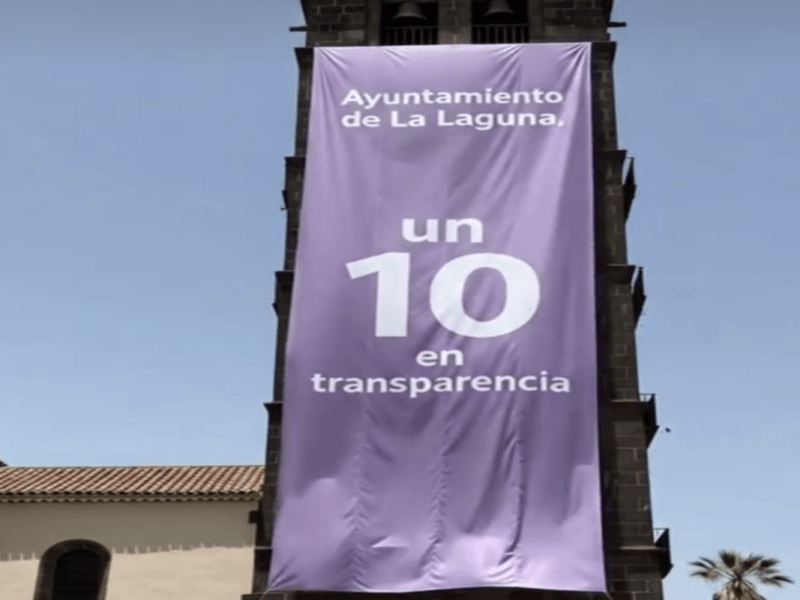 La Laguna se felicita por su transparencia.