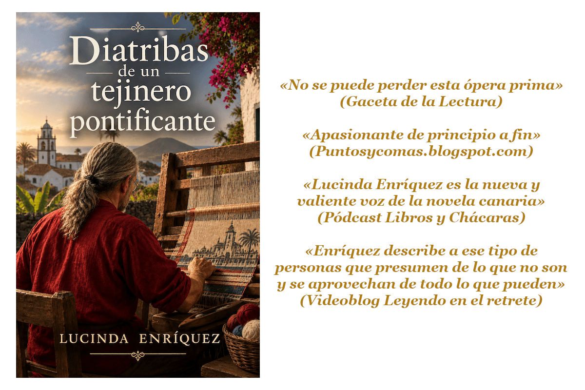 Portada de la novela y críticas de los medios especializados.